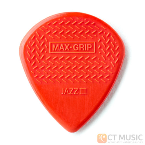 ปิ๊ก Jim Dunlop Max-Grip Jazz III Guitar Pick 471R